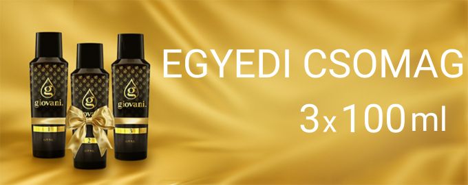 Egyedi csomag 3 x 100ml