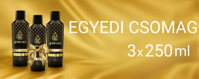 Egyedi csomag 3 x 250 ml