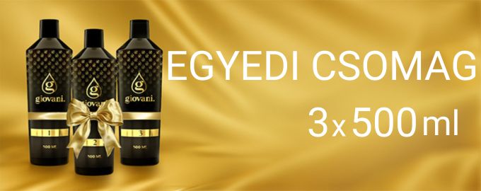 Egyedi csomag 3 x 500 ml